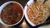 「つけ麺（８８０円）大盛同額・辛マシ・シビマシ」@カラシビ味噌らー麺・つけ麺 神田本店の写真