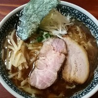 「【Special】煮干し拉麺手揉みver ８５０円」@良温(Ra-on)の写真