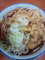 「いかかき揚げそば\410」@うさぎやの写真