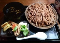 「かしわ南蛮つけめん¥930」@三ツ矢堂製麺 川越店の写真