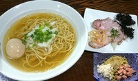 「芳醇煮干そば 750円＋むじゃ玉（75g）100円＋味玉」@ニボムジャキの写真