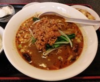 「四川風担々麺セット \680」@鴻福餃子酒場の写真