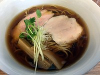 「とりそば（醤油）７００円」@らあめん忘八の写真