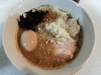 「【限定】特製煮干し参上 1150円」@ラーメン星印の写真