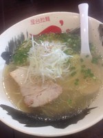 「牛骨塩らーめん（中太麺）」@屋台拉麺 一’sの写真