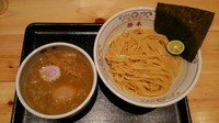 「味玉つけそば(あつもり)」@中華そば 勝本の写真