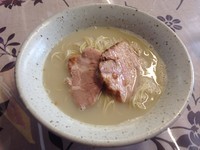 「天草大王白湯」@麺工 小烏丸の写真