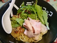 「フォアグラと白トリュフとバターのまぜそば＋ごはん＝￥1080」@ハイデン.コッコFACTORYサマンサ・タマサの写真