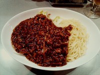 「ジャージャー麺 ￥800」@はつがい麻婆豆腐店の写真