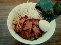 「ラーメン(ライス付き) ￥650」@前原商店の写真