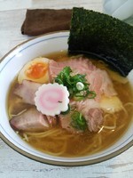 「【気まぐれ限定】お魚のしずく～淡麗ver.900円＋茶漬け」@中華そば 四つ葉の写真