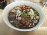 「げそそば」@一由そば 駒込店の写真