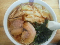 「ワンタンメン 780円」@中華 十八番の写真