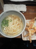 「かけ\300＋げそ天\170」@おにやんまの写真