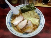 「ワンタン麺 920円」@白河中華そばの写真