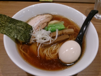 「にぼしラーメン＋味玉」@麺屋 はちどりの写真