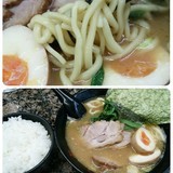 チャーシュー麺＋味玉＋半ライス