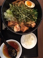 「油そば」@つけ麺 さとう 晴海店の写真