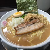 海老とんこつめん、味玉、穂先メンマ