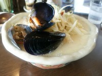 「クラムチャウダーラーメン(並盛・160g)980円」@麺や 和の写真