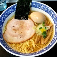 「味玉塩らーめん」@ラーメン専門 くぼ田の写真