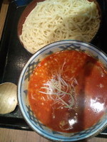 「Ｗチャーシュー辛味噌つけ麺大盛」@北海道らぁめん伝丸 ユニモちはら台店の写真