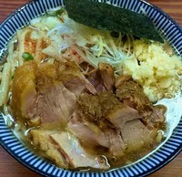 「【Night special】ニボブタ拉麺　ダブル ９５０円」@良温(Ra-on)の写真