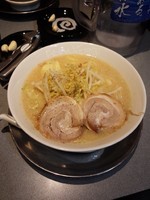 「【期間限定】嵐げんこつらぁめんGHOST」@らあめん花月嵐 新秋津駅前店の写真