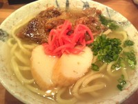 「ソーキそば（中）￥750」@沖縄料理 島想いの写真