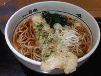 「ちくわ天そば」@名代 箱根そば 狛江店の写真