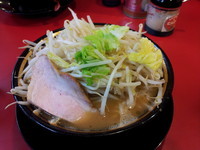 「野菜ラーメン」@家系ラーメン 熊田家の写真