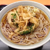 「かき揚げ（￥430）」@かのや 新橋駅構内店の写真