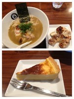 「【二周年記念限定】軍鶏と鰆の白湯らーめん＋他、計1560円」@RAMEN GOTTSUの写真