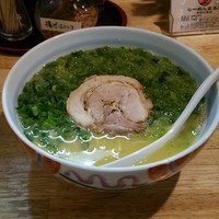 「あおさ入りらーめん」@らーめん まる玉 辻堂店の写真