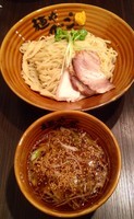 「鰹節薫る塩つけそば　８５０円」@麺や でこの写真