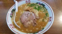 「限定海老香る尾道ラーメン白湯大盛り」@西國やの写真