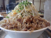 「さぬきＡ(680円)(野菜マシマシニンニク増し背脂増し)」@さぬき一番 一宮店の写真