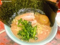 「のりラーメン+味付玉子 「900円」」@ラーメン林家 木更津店の写真