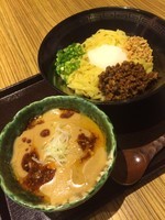 「坦々つけめん¥800」@鉄板餃子房 満天食堂の写真