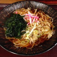 「かけ冷麦（温）（￥290）」@十割蕎麦 嵯峨谷 浜松町店の写真