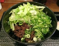 「汁なし担担麺セット（麺140g / 4辛） \800」@広島式 汁無し担担麺 湯島ひよこ堂の写真