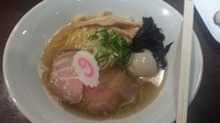 「豊深、煮干しそば、塩、細麺」@麺や 虎徹の写真