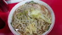 「ラーメン　にんにく野菜少なめ」@ラーメン二郎 湘南藤沢店の写真