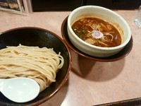 「【つけ麺(中盛・250g・3辛)780円】→600円」@特級豚骨 中華そば湊生の写真