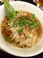 「醤油SOBA＋ビール＋スパムむすび＋水餃子＋杏仁豆腐＋etc..」@麺屋 Hulu-luの写真