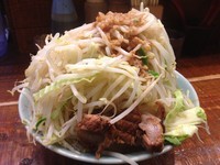 「中らーめん ７５０円（全増し）」@立川マシマシの写真