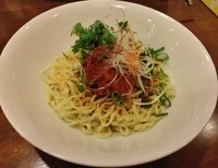 「冷やし担担麺（並盛/オリジナル） \700」@汁なし担々麺 ちりちりの写真