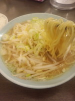 「もやしラーメン（醤油）500円」@横浜家系ラーメン キラクの写真