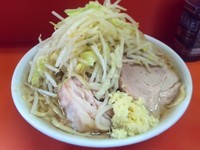 「小ラーメン（にんにく）」@ラーメン二郎 神田神保町店の写真