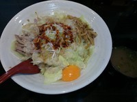 「まぜ麺（大）」@麺 GAKUの写真